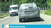 2018 Dacia Duster (Renault Duster) rear spy shot
