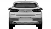 BMW X2 rear patent image