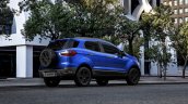 Brazilian-spec 2018 Ford EcoSport (facelift) rear three quarters