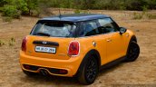 Mini Cooper S with JCW Tuning Kit 2017 rear three quarter Review