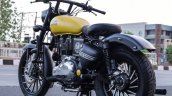 Royal Enfield Classic 350 in Matte Yellow by ParPin's Garage rear three quarter cover