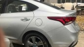 2017 Hyundai Verna caught completely undisguised tail