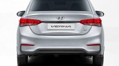 2017 Hyundai Verna rear view