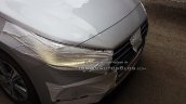 2017 Hyundai Verna spied on way to dealership nose