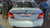 2017 Suzuki Dzire rear at the Nepal Auto Show
