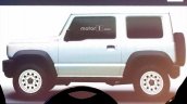 2018 Suzuki Jimny Leaked side view