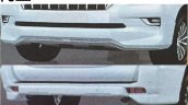 2018 Toyota Land Cruiser Prado (facelift) body parts leaked image