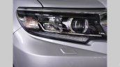 2018 Toyota Land Cruiser Prado (facelift) headlamp spy shot