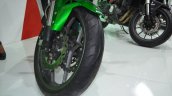 Benelli 302R at Nepal Auto Show front tyre