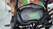 Benelli TRK 502 at Nepal Auto Show instrument cluster