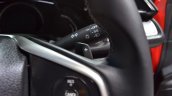 Honda Civic sedan steering wheel details at Nepal Auto Show 2017