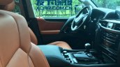 Lexus LX 570 Superior interior spy shot