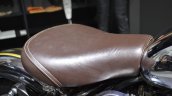 Royal Enfield Classic 500 Chrome leather seat at the Nepal Auto Show 2017