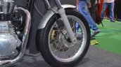 Royal Enfield Continental GT front disc at the Nepal Auto Show 2017