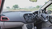 Tata Tiago AMT test drive review dashboard
