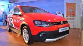 VW Cross Polo front three quarters at Nepal Auto Show 2017