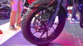 Yamaha FZ25 front wheel disc at the Nepal Auto Show 2017