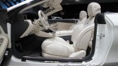 2017 Mercedes-AMG S 65 Cabriolet (facelift) front seats at the IAA 2017