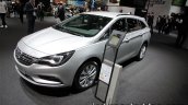 2017 Opel Astra Sports Tourer CNG front three quarters left side at the IAA 2017