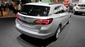 2017 Opel Astra Sports Tourer CNG rear three quarters left side at the IAA 2017