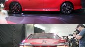 2017 Toyota Corolla X (facelift) profile and rear