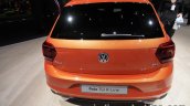 2017 VW Polo TGI R-Line rear at the IAA 2017