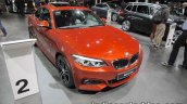 2018 BMW 2 Series Coupe (LCI) front quarter at the IAA 2017