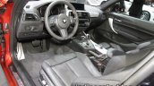 2018 BMW 2 Series Coupe (LCI) interior at the IAA 2017