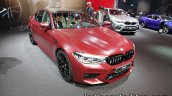 2018 BMW M5 First Edition front three quarters at the IAA 2017 - Live
