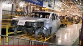 2018 Dacia Duster production shell