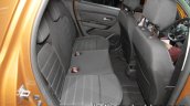 2018 Dacia Duster rear leg room knee room at IAA 2017