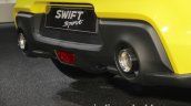 2018 Suzuki Swift Sport diffuser and dual exhaust at IAA 2017