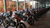 BMW G 310 GS Racing red media ride spain