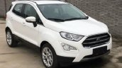Ford EcoSport facelift China front three quarters