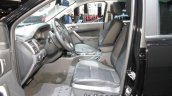 Ford Ranger Black Edition interior at IAA 2017