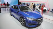 Honda Civic sedan front three quarters at IAA 2017