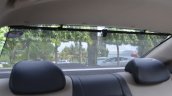 Hyundai Verna 2017 test drive review rear blinds