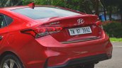 Hyundai Verna 2017 test drive review tail