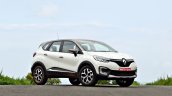 Renault Captur test drive review right front three quarters