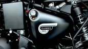 Royal Enfield Classic 500 Stealth Black dealer toolbox