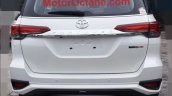 Toyota Fortuner TRD Sportivo rear view