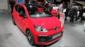 VW up! GTI front three quarters at the IAA 2017