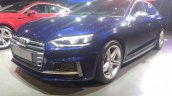 2017 Audi S5 Sportback blue front three quarters left side