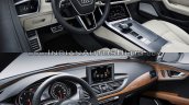 2018 Audi A7 Sportback vs. 2014 Audi A7 Sportback dashboard