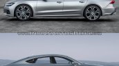 2018 Audi A7 Sportback vs. 2014 Audi A7 Sportback profile