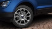 2018 Ford EcoSport facelift India-spec alloy wheel