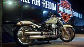 2018 Harley Davidson Fat Boy rear three quarters