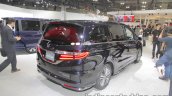 2018 Honda Odyssey (facelift) rear three quarters at the Tokyo Motor Show