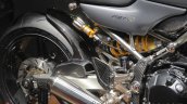 2018 Kawasaki Z900 RS rear suspension wheel exaust at the Tokyo Motor Show