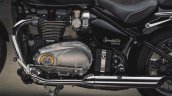 2018 Triumph Bonneville Speedmaster press engine